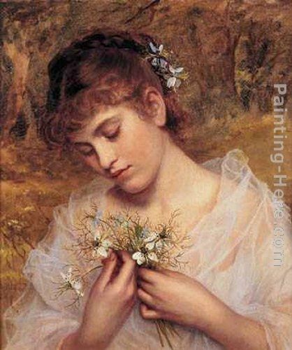 Sophie Gengembre Anderson Love In a Mist